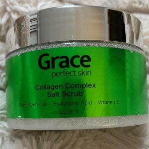 Grace Collagen Complex Salt Scrub - Vibrant Green